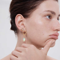 Maia Saturn Stud - Venice Jewellery