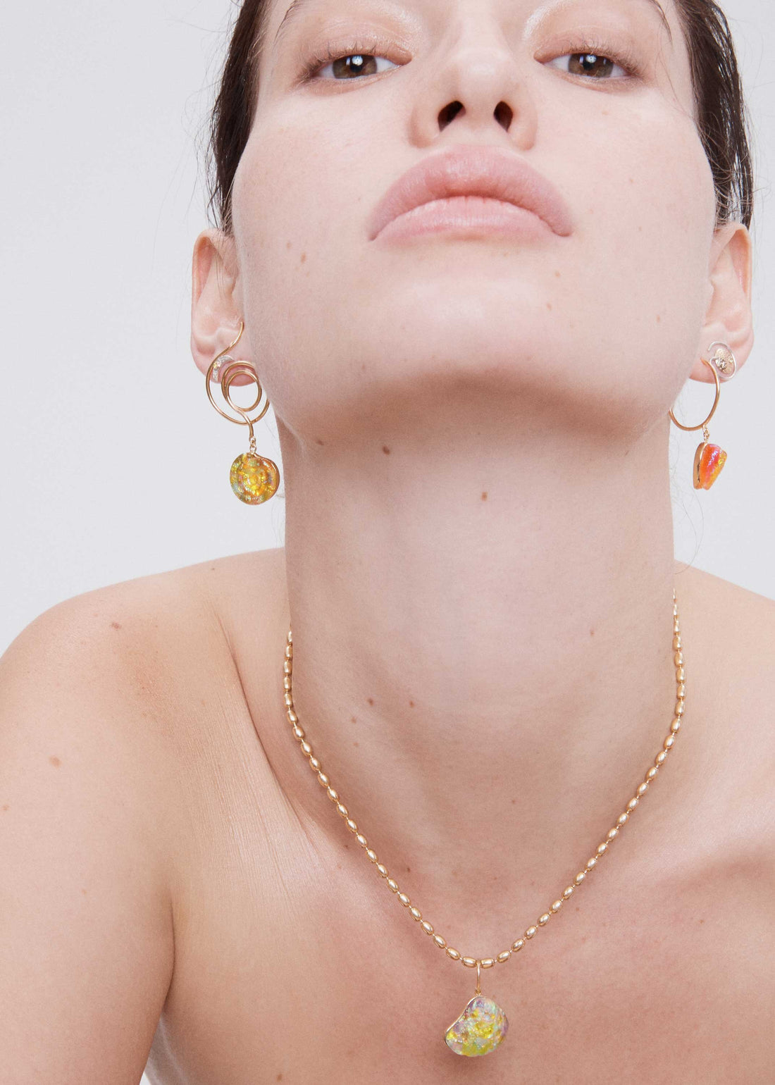 Pineapple Coral Earring - Venice Jewellery