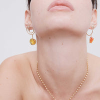 Pineapple Coral Earring - Venice Jewellery