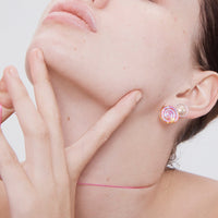 Starburst Coral Stud - Venice Jewellery