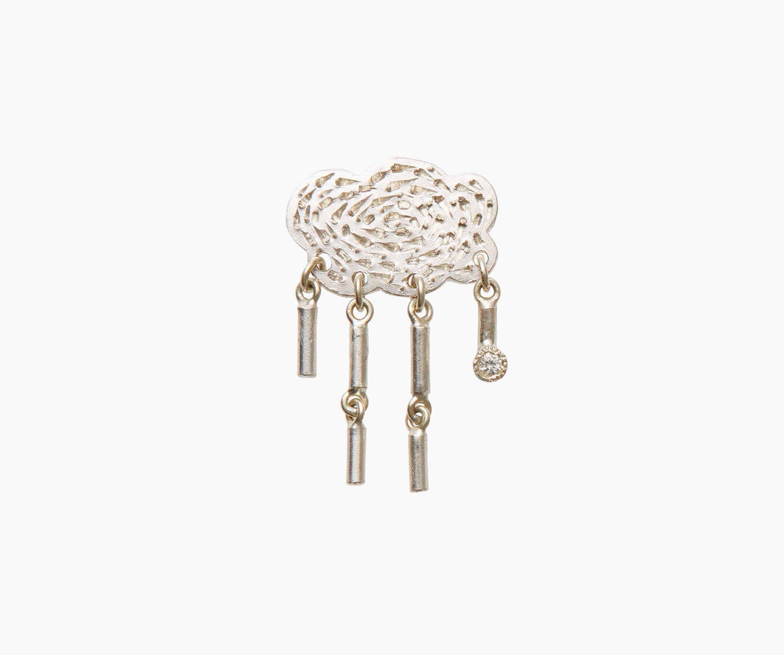 Cloud Air Stud - Venice Jewellery