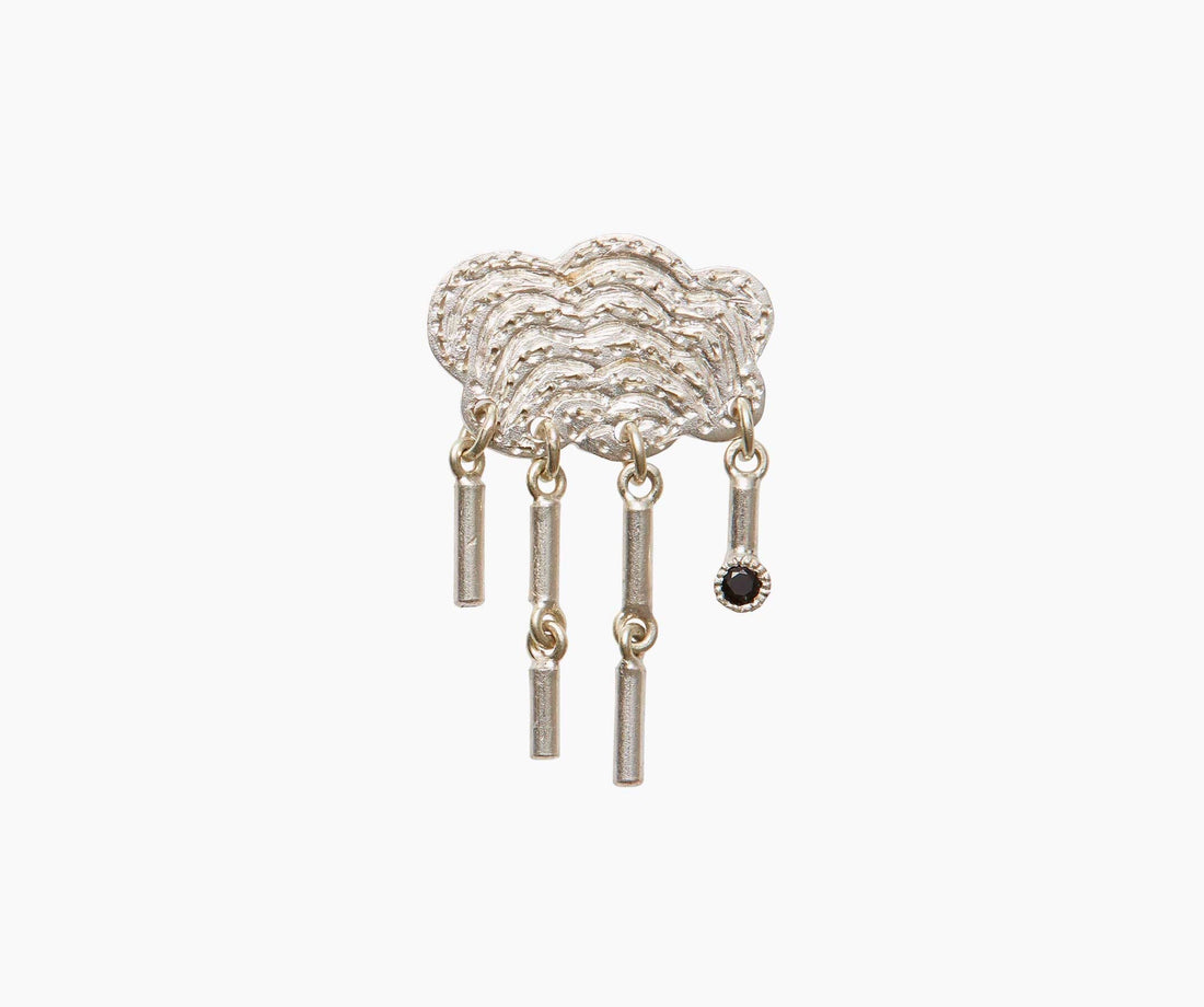 Cloud Earth Stud - Venice Jewellery