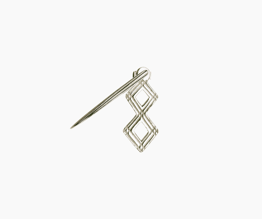 Diamond Poke Stud - Venice Jewellery
