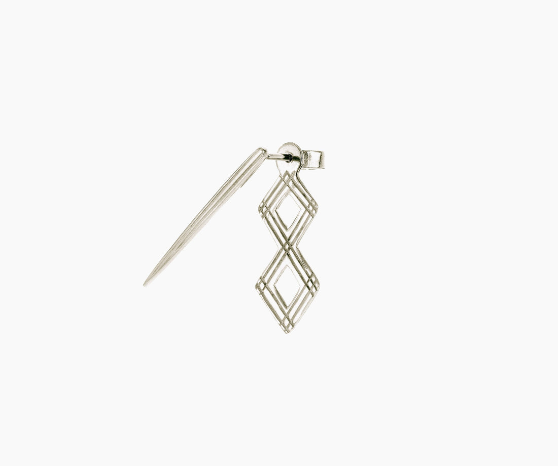 Diamond Poke Stud - Venice Jewellery