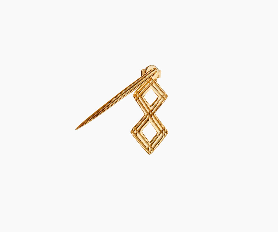 Diamond Poke Stud - Venice Jewellery
