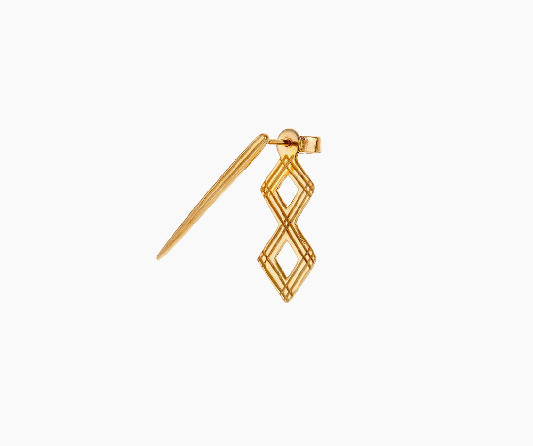 Diamond Poke Stud - Venice Jewellery