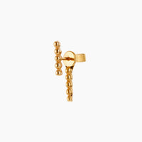 Moon Dot Stud Gold - Venice Jewellery