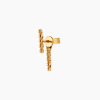 Moon Dot Stud Gold - Venice Jewellery