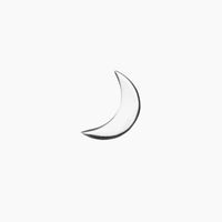Moon Stud Earring - Venice Jewellery