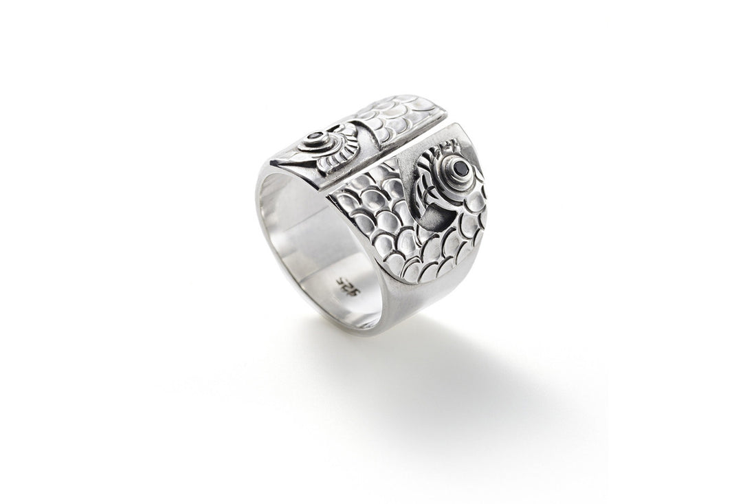 Phoenix Ring Silver - Venice Jewellery