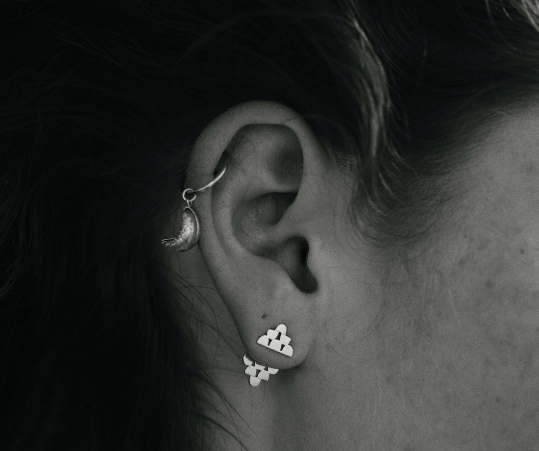 Pyramid Stud - Venice Jewellery