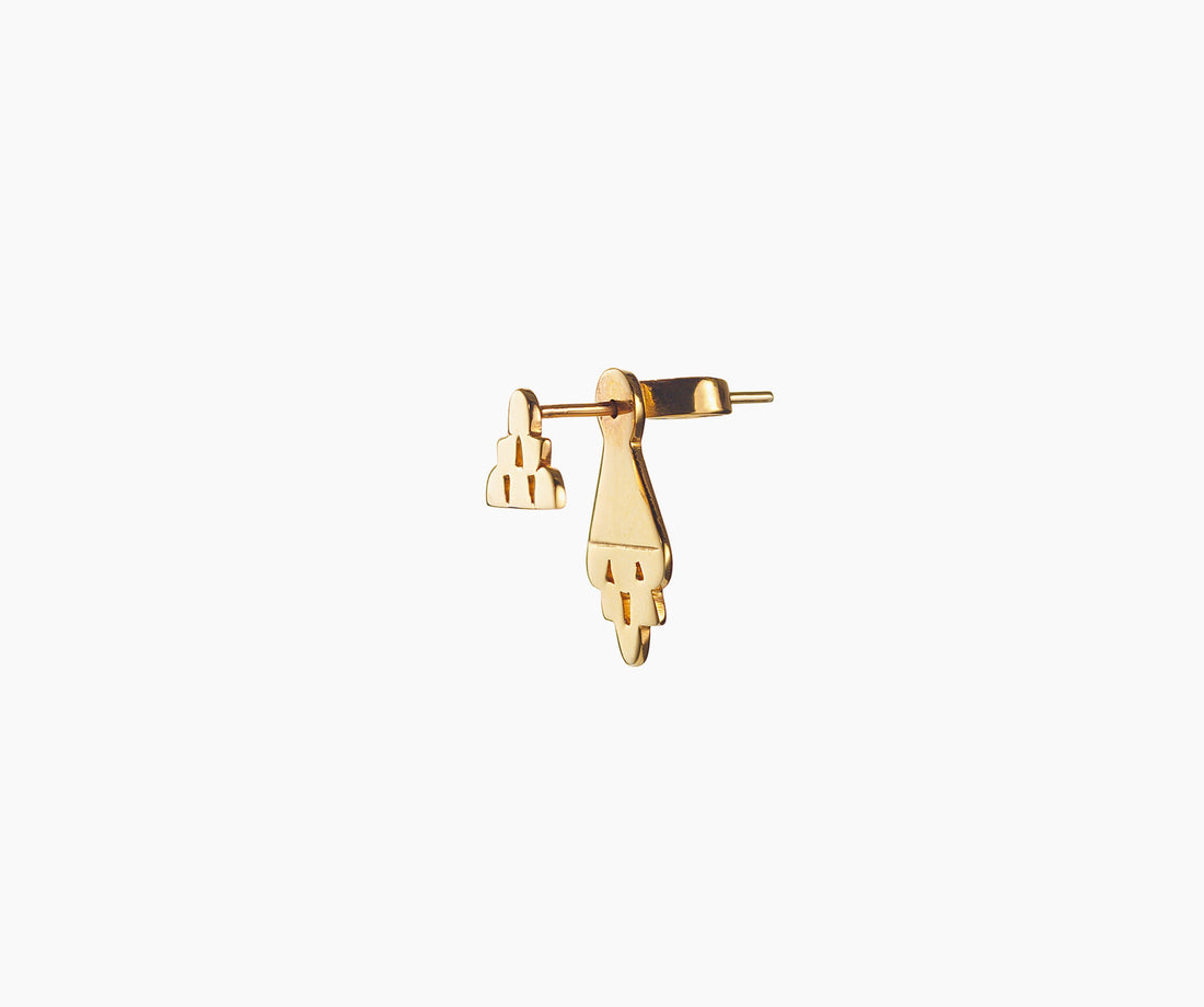 Pyramid Stud - Venice Jewellery