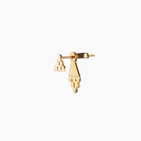 Pyramid Stud - Venice Jewellery