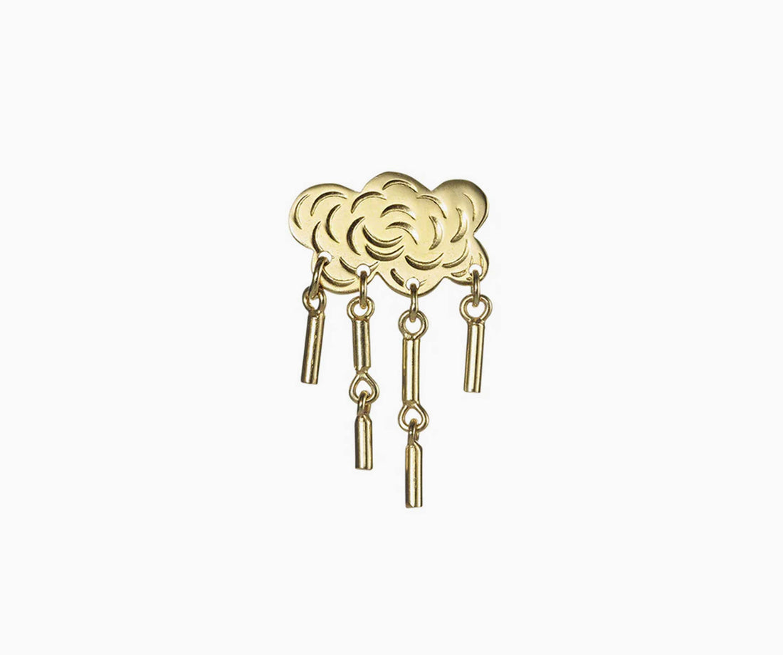 Rain Cloud Stud - Venice Jewellery