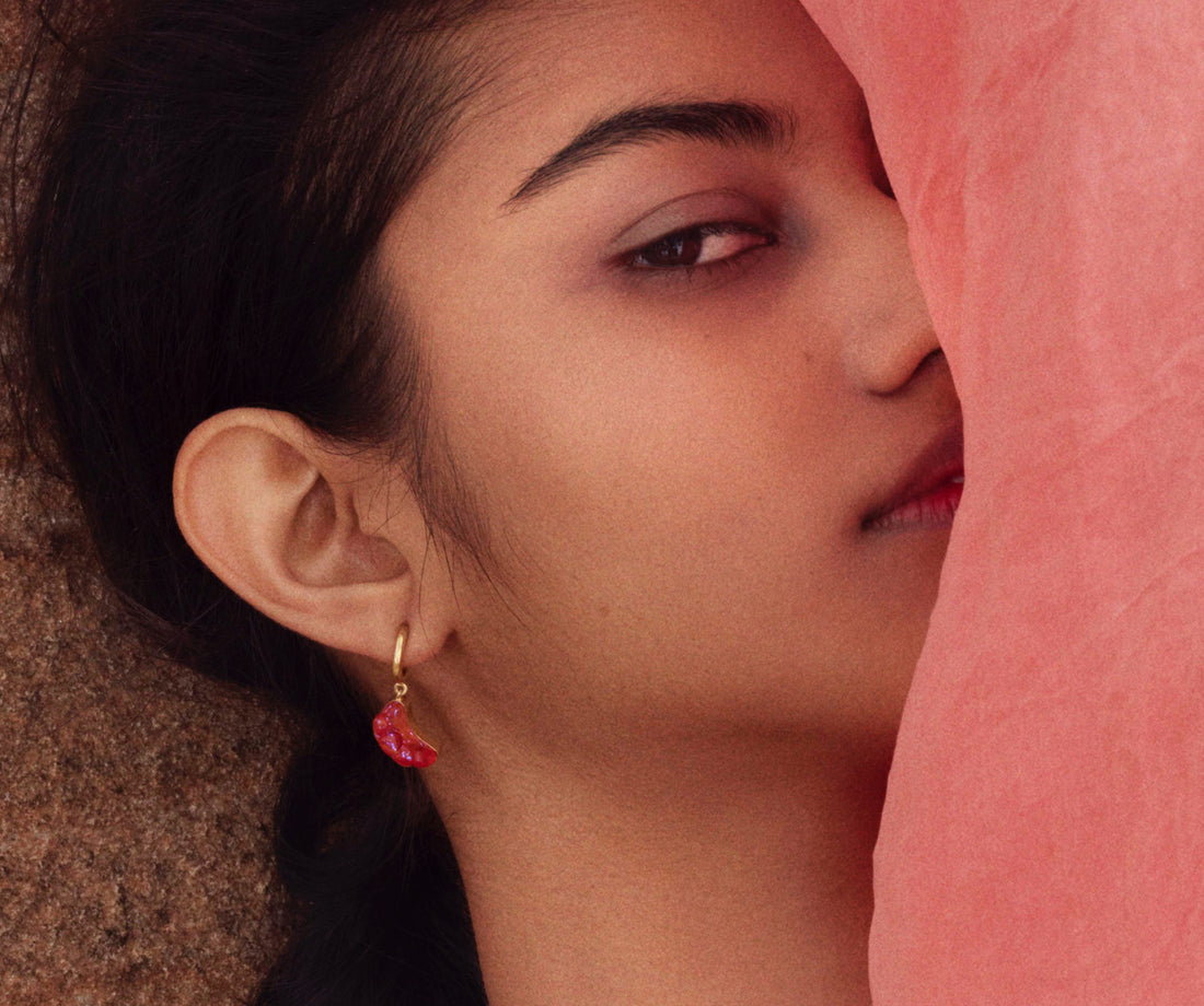 Still Life with Grapes II Earring - Venice Jewellery