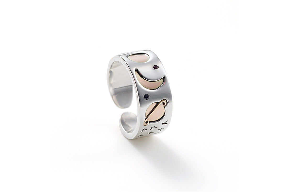 Universe Ring Gold - Venice Jewellery