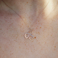 Entwined Lovers Necklace - Venice Jewellery