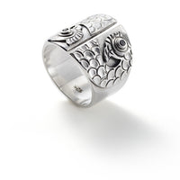 Phoenix Ring Silver - Venice Jewellery