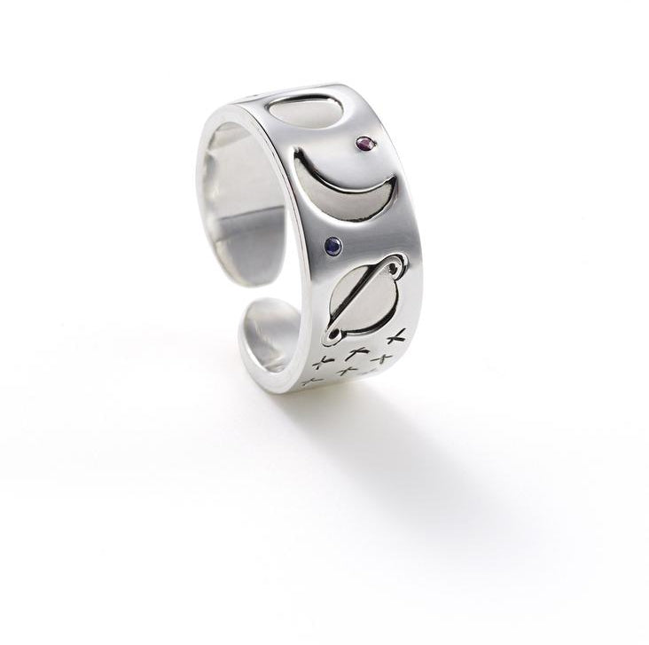 Universe Ring Silver - Venice Jewellery