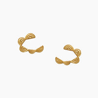 Disappearing Cloud Stud Gold - Venice Jewellery