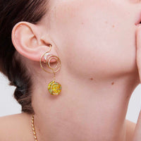 Merope Moon Stud - Venice Jewellery