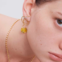 Merope Moon Stud - Venice Jewellery