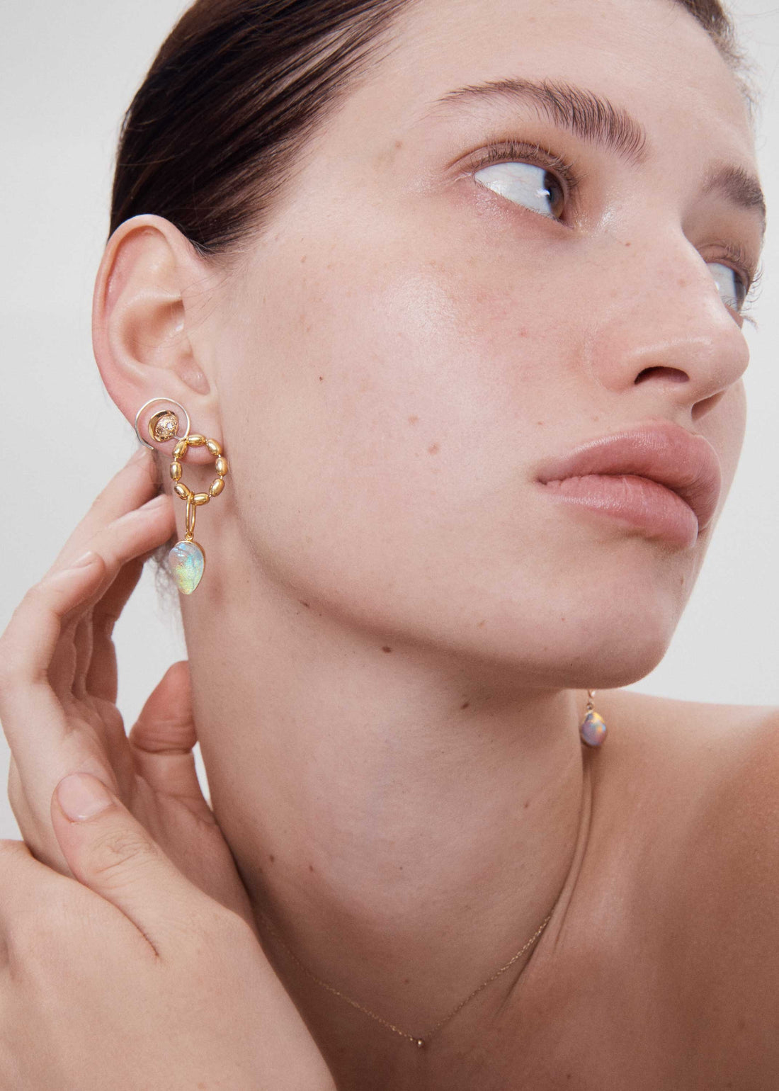 Maia Saturn Stud - Venice Jewellery