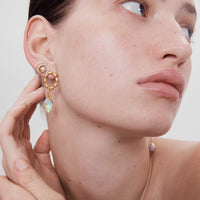 Maia Saturn Stud - Venice Jewellery