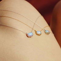 Cloud Diamond Rain Necklace - Venice Jewellery