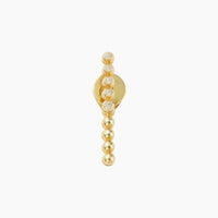 Dial Earring Gold - Venice Jewellery