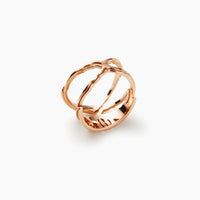 Mountain Ring Gold - Venice Jewellery