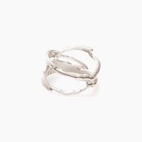 Mountain Ring Silver - Venice Jewellery