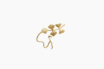 Sprout Earring Gold - Venice Jewellery