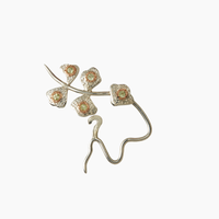 sprout earring peridot - Venice Jewellery