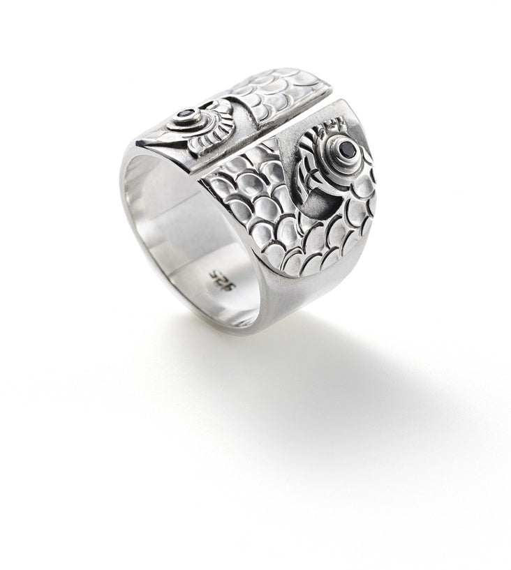 Phoenix Ring Silver - Venice Jewellery