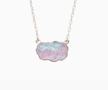 Cloud Necklace Blue Gold Dreaming - Venice Jewellery