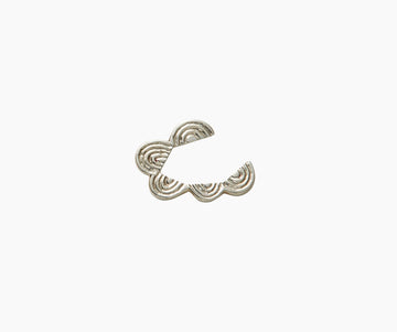 Disappearing Cloud Stud Silver - Venice Jewellery