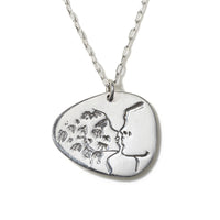 Flying Insect Lovers Necklace - Silver / gold - Venice Jewellery