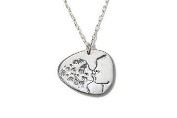 Flying Insect Lovers Necklace - Silver / gold - Venice Jewellery