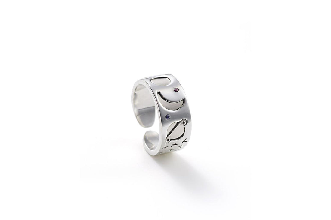 Universe Ring Silver - Venice Jewellery